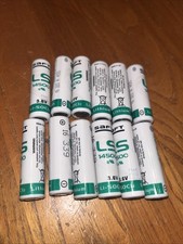 12 Saft LS 14500 LS14500  AA 3.6V Lithium Bat...
