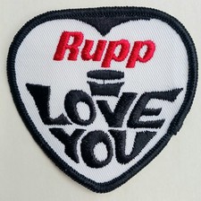 Rupp I Love You Patch Snowmobiles Ski-Doo Snow Machine NOS Vintage Original 