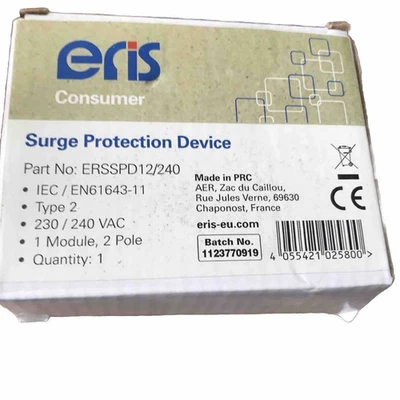 Eris Surge Protection Device Type 2 £10 per item