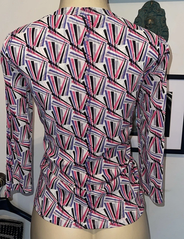 Top de malla colorido inspirado en los años 80 - Madison Studio grande  Foto 2 de 4