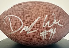 DeMarcus Ware Dallas Cowboys/Denver Broncos Autographed Football NO COA
