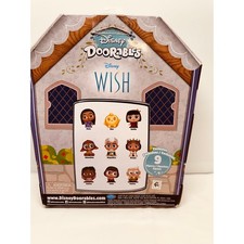 Disney Doorables Wish Movie 9 Exclusive Figures Collection Peek Mini Figures