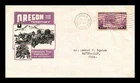 Dr Jim Stamps Oregon Territory Centennial First Day Cover Ioor Cachet