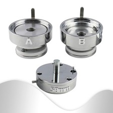2-1/4" 58MM DIY Round Badge Making Mold Button Pin Stamping Mold Badge Maker