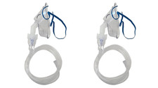 2-Pack McKesson Nebulizer Kit ADULT . 7 Ft. Oxygen Tube. FREE SHIPPING    