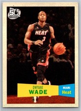 2007-08 Topps #3 Dwyane Wade 1957-58 Variations