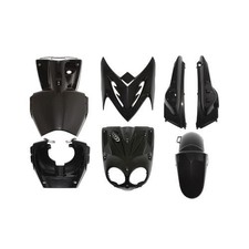 Kit carénage noir mbk stunt yamaha slider (7 pièces)