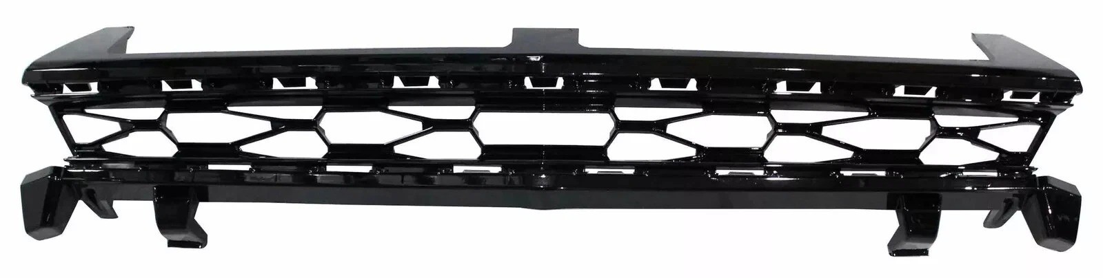 New Front Upper Grille Assembly For 2016-2018 Chevrolet Camaro Black Plastic