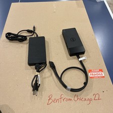 Dell K20A Thunderbolt USB-C Docking Station K20A001 And AC Adapter HA240PM190