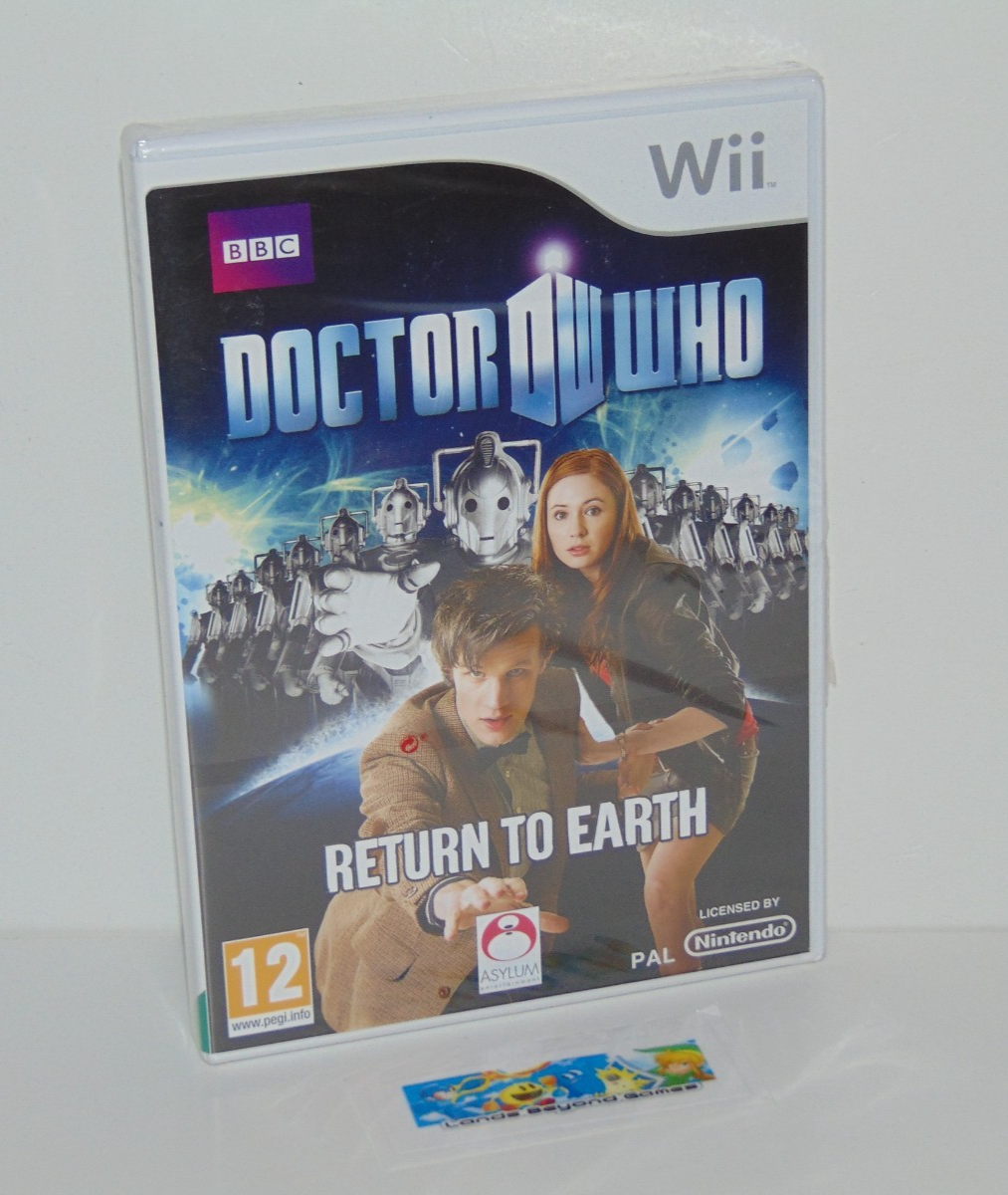 Doctor Who Return to Earth Nintendo Wii (UK PAL) Factory Sealed