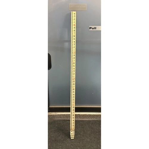 Crain CR-16-T Telescoping Leveling Rod 16ft Fiberglass Surveying Tool - product listing photo