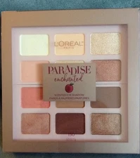 LOREAL PARADISE ENCHANTED CHERRY SCENTED EYESHADOW #150 0.25 OZ 12 SHADES