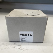 (FACTORY SEALED BOX) Festo 165083 HEL-1-D-MAXI On/Off Valve