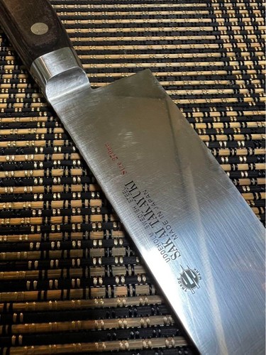 Sakai Takayuki Gyuto Japanese Kitchen Knife Swedish Steel 265mm / 390mm Used - Picture 8 of 20