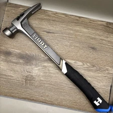 HART 22oz Steel Hammer, Rip Claw, Magnetic Nail Starter