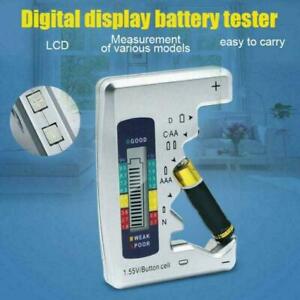 Universeller digitaler LCD-Batterietester-Prüfer C D N AAA AA 1,5-V-Knopfzelle