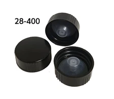 28-400 Polycone Phenolic Lined Caps, Multiple Pack Sizes, Leak Proof Seal