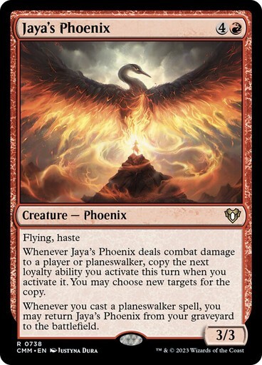 Jaya's Phoenix - Commander Masters CMM - Rare - MTG Magic Pack fresh | eBay