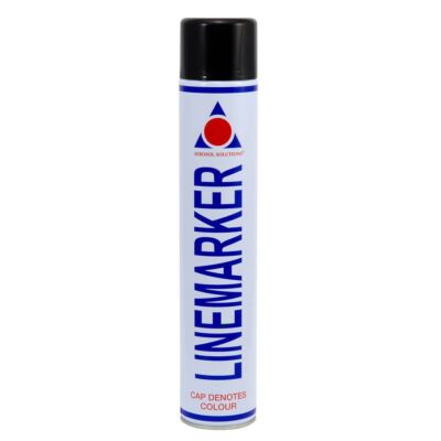 Linemarker Black Line Markierungs-Sprühfarbe 6 x 750 ml langlebig semipermanent 4,5 l