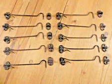 10 Rustic Latches Hook And Eye Screen Door Gate Coop Large Wholesale Resell