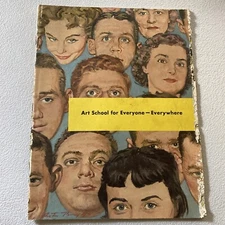 1966 FAMOUS ARTISTS SCHOOLS Art For Everyone Everywhere Vintage Advertising Art