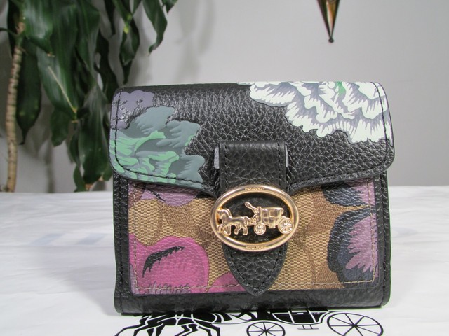 coach kaffe fassett wallet