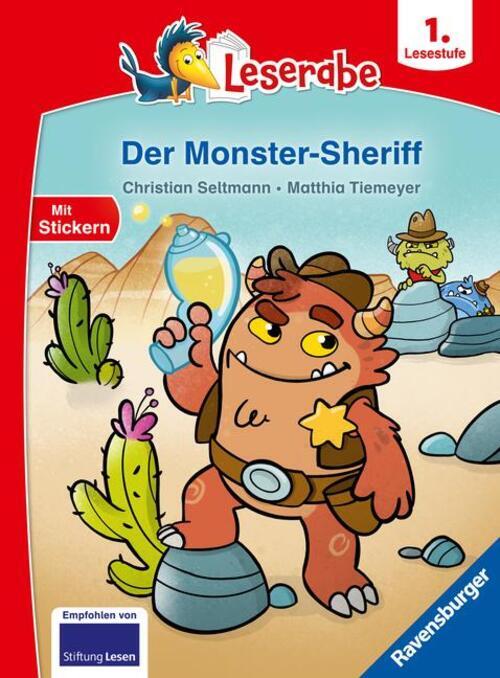 Thumbnail - Der Monster-sheriff - Leserabe Ab Klasse 1- Erstlesebuch Für Kinder Ab