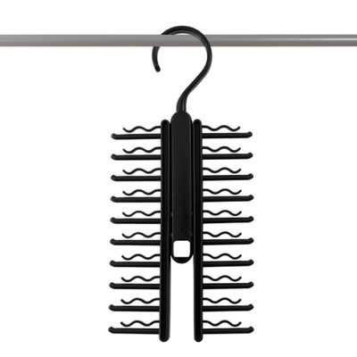 Multi-layer silk scarf belt rack, convenient belt 20-row display rack