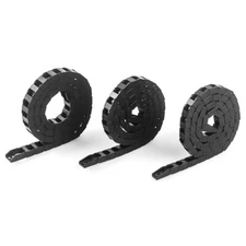 2X R15 10x13mm 10x15mm 10x20mm Cable Drag Chain Wire Carrier 1M Long For CNC 3D