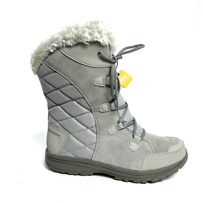 Columbia Ice Maiden II Womens Snow Boot Gray 10 M