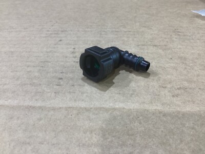 New OEM ASV Fitting - QC Female 9.89 x 3/8  90 Barb - 0316-019