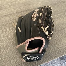 Rawlings WFP115 11.5" Fast Pitch Softball Pink Stitch Glove Right Hand Throw