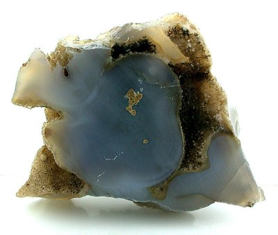494 Gram Mohave Dark Blue Gray Agate Chalcedony Silica Cab Cabochon Rough ES7249