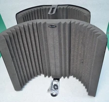 Lot of (2) Auralex MudGuard V1 Microphone Isolation Shield Absorption Shell