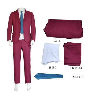 2024 Movie Joker 2 Cosplay Joker Folie à Deux Arthur Fleck Costume Red Uniform