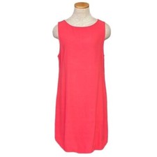 BB DAKOTA Dress Women's M Medium Coral Pink Open Back Sleeveless Summer