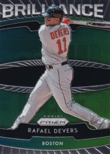 2020 PRIZM BASEBALL BRILLANCE INSERTS RAFAEL DEVERS BOSTON RED SOX - P5987
