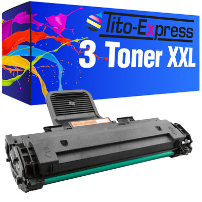 Laser Toner Kartusche Toner Patrone 3x PlatinumSerie für Samsung MLT-D117S SCX46