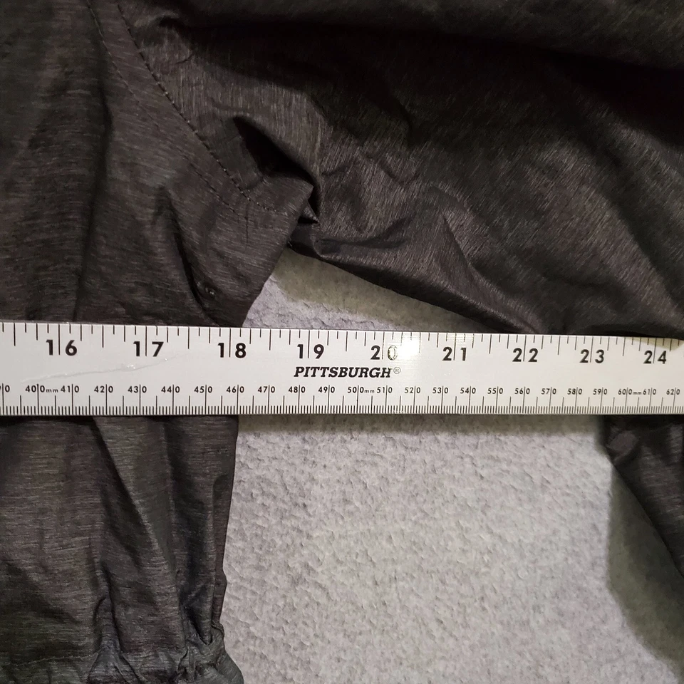 Obey женщин куртка маленький серый парка с капюшоном Cinched талии карманы длинным рукавом - Изображение 4 из 4