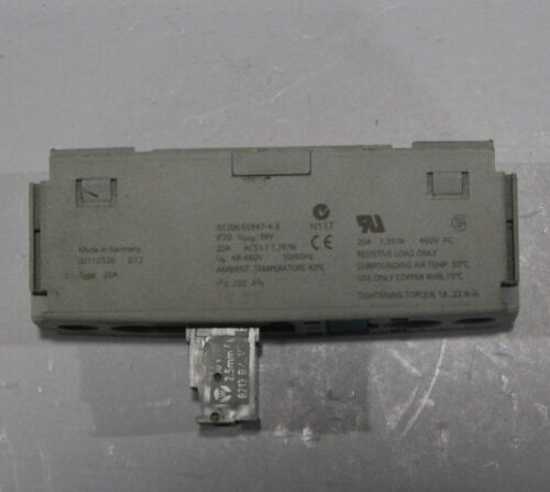 SIEMENS SOLID STATE RELAY 3RF2120-1BA04, 1 PH, 20 A, 460V - Picture 4 of 7