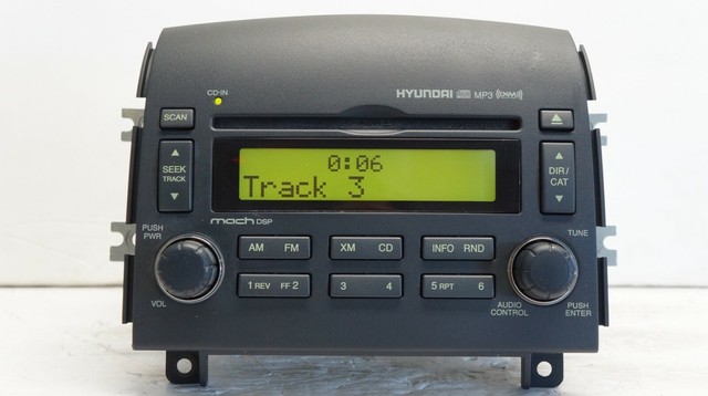 2006-2007 Hyundai Sonata Radio Receiver Am FM CD Mp3 for ...