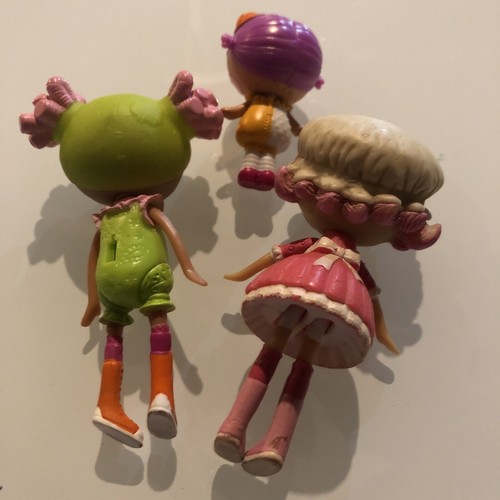 LALALOOPSY Mini Doll Lot of 3 - Picture 2 of 12
