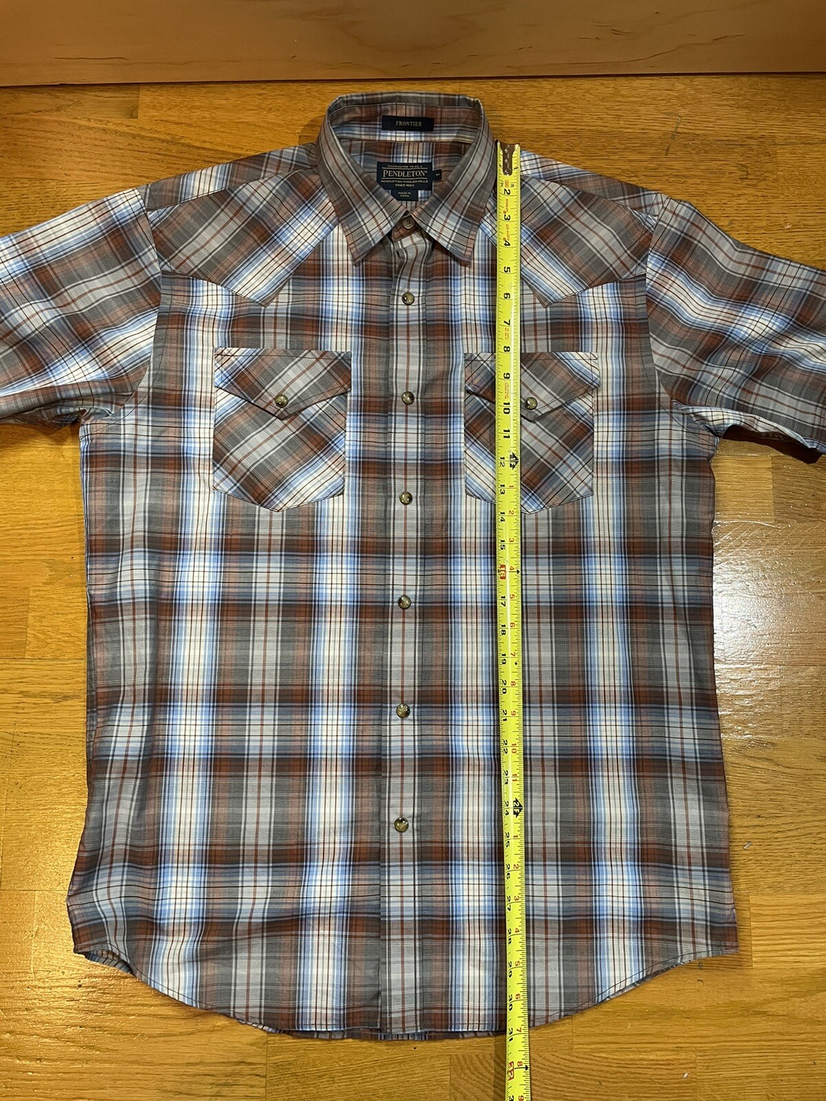 Pendleton Men’s Frontier Snaps/Button Down Short … - image 5