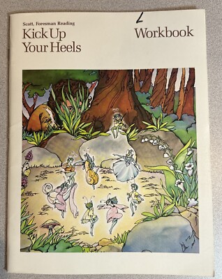 Vintage 1985 Kick Up Your Heels Workbook Elementary 1-3 94 Unused Pages