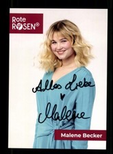 Malene Becker Rote Rosen Autogrammkarte Origi...
