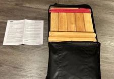 Oak Hardwood Kubb Viking Tossing Game Outdoor Backyard Lawn Throwing Game Set