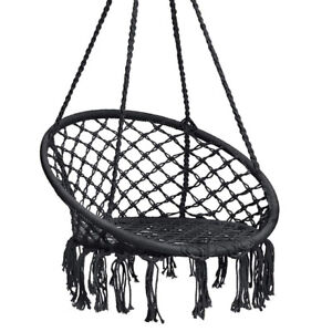 Round Hammock Swing Hanging Chair Outdoor Indoor Furniture Hammock