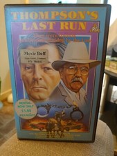 THOMPSONS LAST RUN -  RARE BIG BOX EX RENTAL VHS