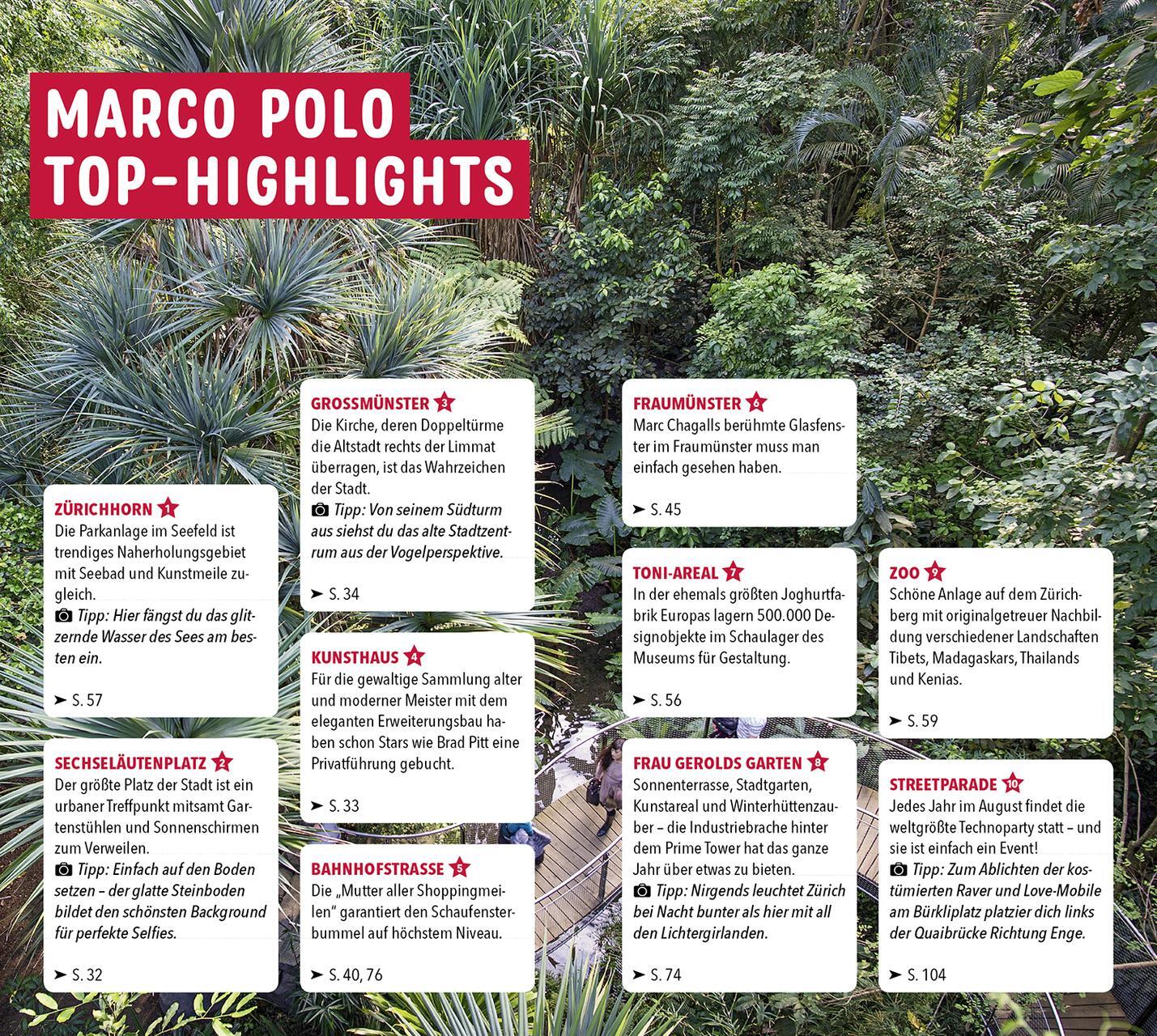 Thumbnail - Marco Polo Reiseführer Zürich Gabrielle Attinger