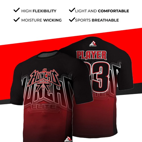 Custom Personalized Sports Jersey for Men Women - Huncho Elite Flag Football - Picture 6 of 7
